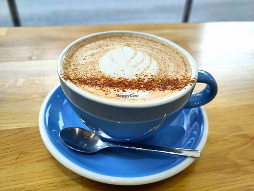 Chai latte at Cloud Cakes -  Notre Dame de Lorette in Paris