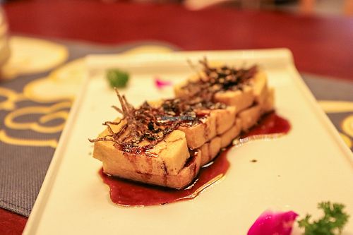 tofu at Heyun Lingering Garden - 荷韵流园 in Guilin