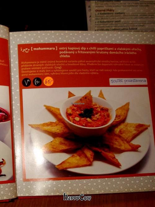 The famous super hot 'mohammara'. at Siwa in Brno