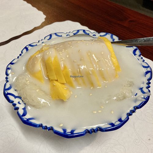 Mango Sticky Rice 😋   at Sea Thai House in Valley Springs