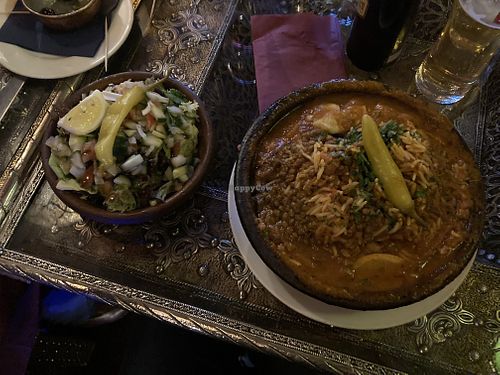 Moroccan restaurant vegan friendly   at Al Farid in St Albans