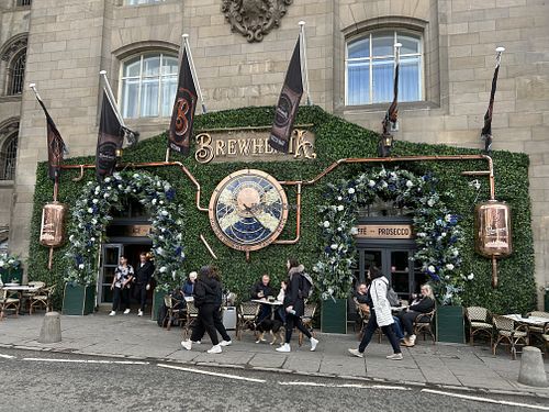 Exterior   at Brewhemia in Edinburgh