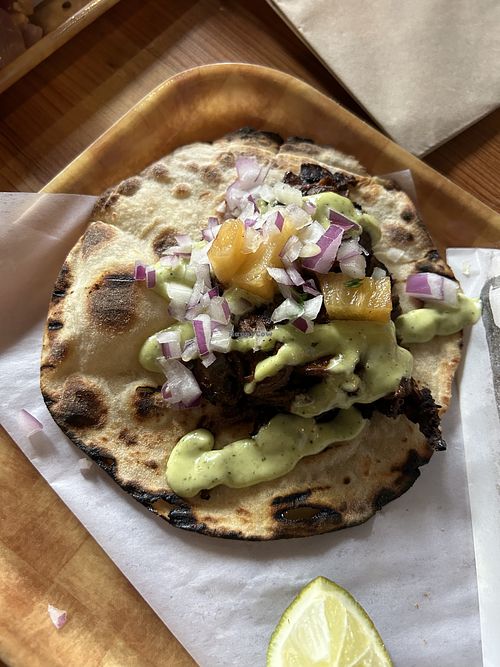 Al pastor taco   at Bambi Vegan Tacos in Sacramento