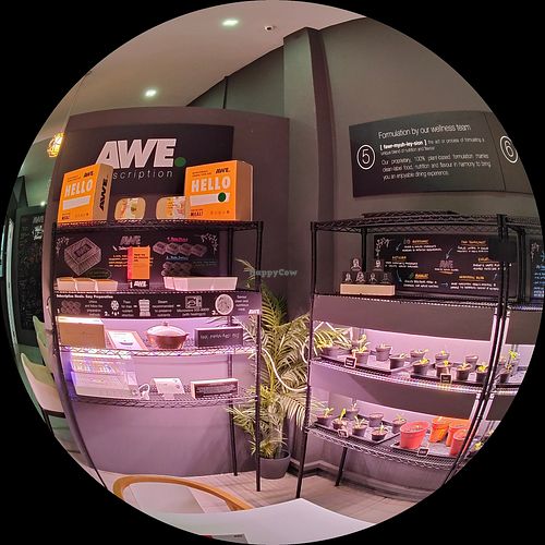 restaurant interior at Awe in Northeast Singapore