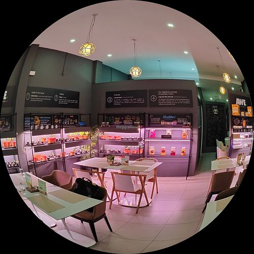 restaurant interior at Awe in Northeast Singapore