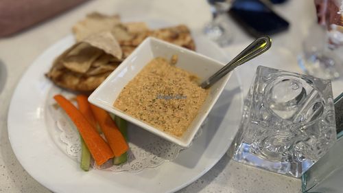 Hummus.    at Lulu California Bistro in Palm Springs