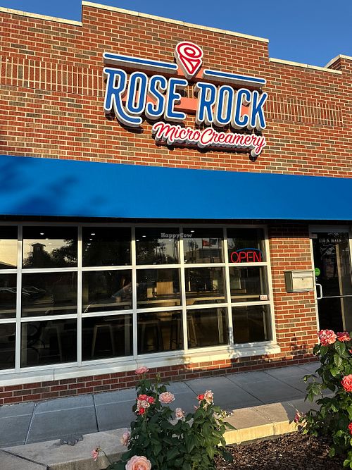   at Rose Rock Microcreamery in Broken Arrow