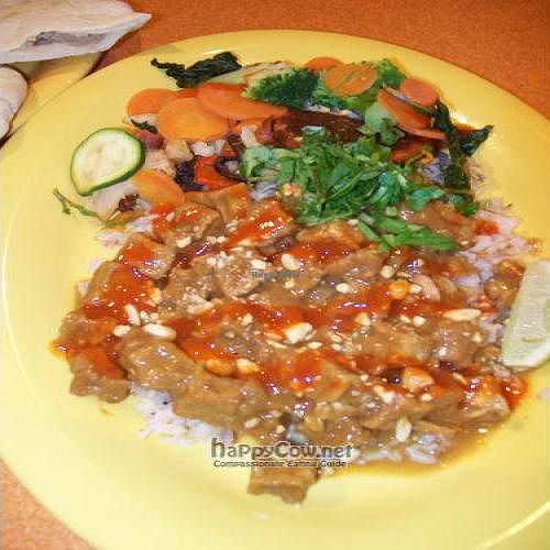 Thai tofu, our signature dish, has been sold throughout the Northwest in the past, now only available at our two restaurants. at Holy Cow on Willamette in Eugene