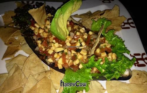 Plantain ceviche at El Ameyal in Cabo San Lucas