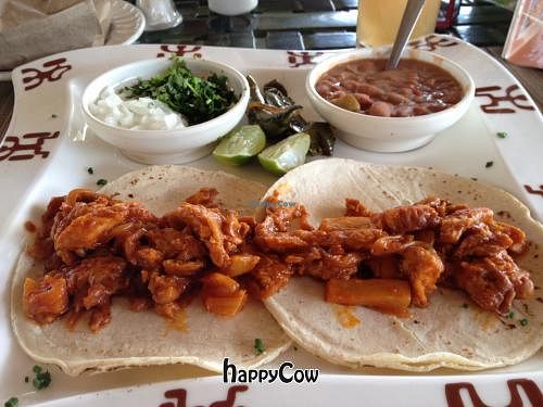Tacos al pastor at El Ameyal in Cabo San Lucas