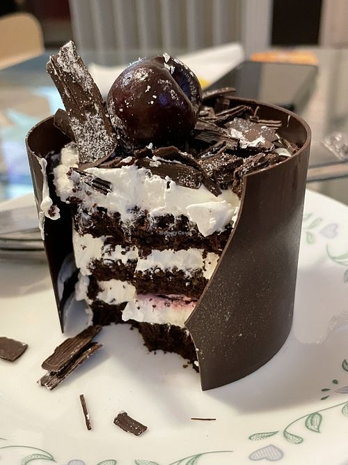 Cross section of the 🌱  Black Forest   at Essentia by Holger Deh in Hong Kong Island