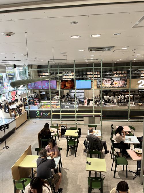 View from above   at 2foods - Ginza Loft in Tokyo