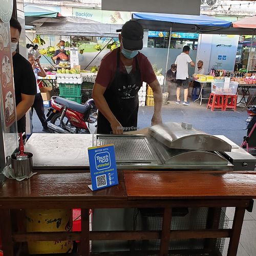 stall at Ci-Su Vegetarian Steam Rice Roll - 慈素港式肠粉 - Gelugor in Penang