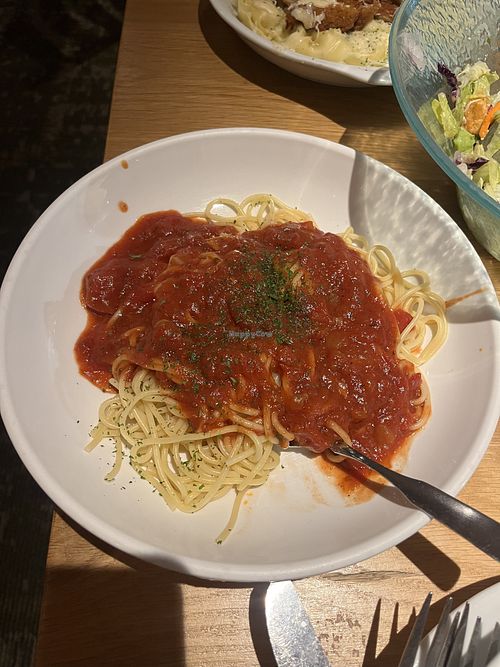 spaghetti marinara   at Olive Garden in Albuquerque