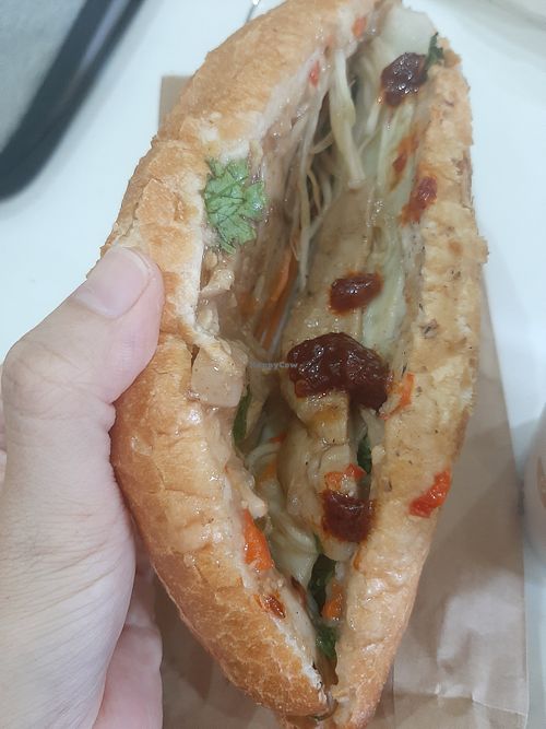 great at Bánh mí Vegan Vietnam in Hanoi