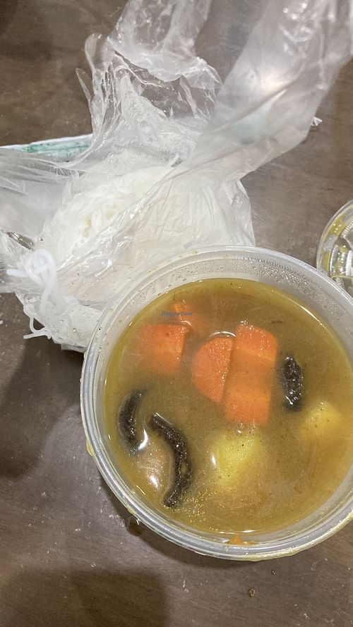 They also do takeaway!  at Bánh mí Vegan Vietnam in Hanoi