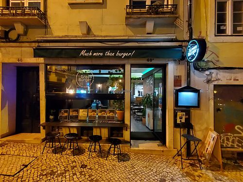  at Green Burger in Lisbon