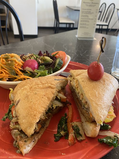 Split sandwiches with my hubby:) at The Cheeze Factory Restaurant in Baraboo