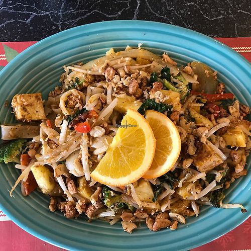 Asian stir fry at The Cheeze Factory Restaurant in Baraboo