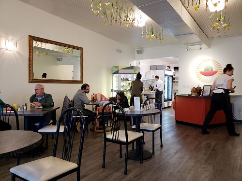 Baraboo location inside at The Cheeze Factory Restaurant in Baraboo