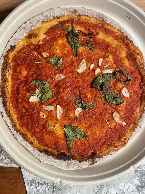 Marinara (11,90€)  at Mission Pizza in Hamburg