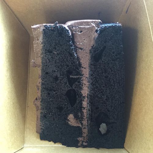 Chocolate mint cake at Wildflour Bakery and Cafe in West Seattle