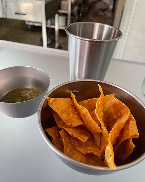 Dips and spicy souse at Ameaça Vegetal in Lisbon