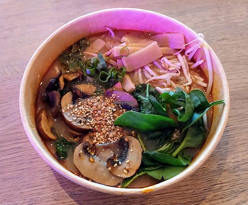 Vegan Ramen at Kung Fu Street Food in Copenhagen