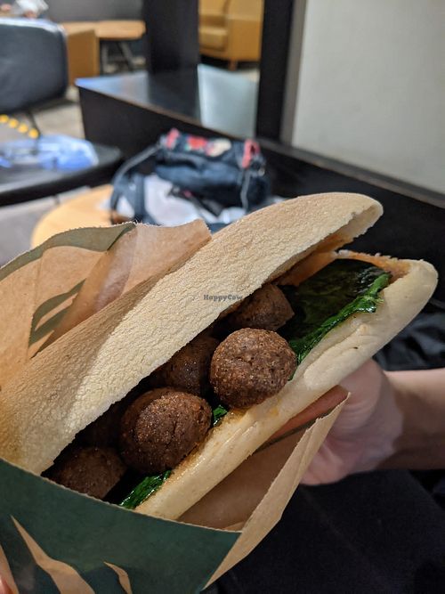 Köfte sandwich at Starbucks in Istanbul