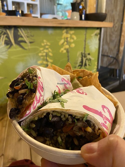 Make the vegano into a burrito !  at Funchos in Riverhead