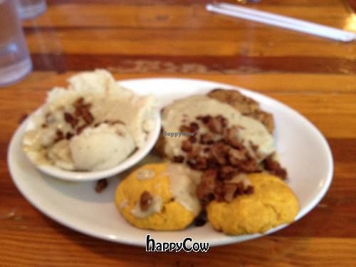 Country fried steak at Sweet Melissa Cafe in Laramie