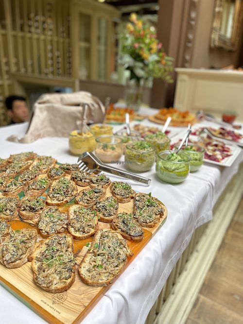 Vege brunch on a Sunday at The Four Rooms of Mrs. Safija in Sarajevo