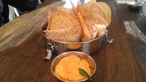 Delicious Taro Chips! at Chau Veggie Express in Vancouver