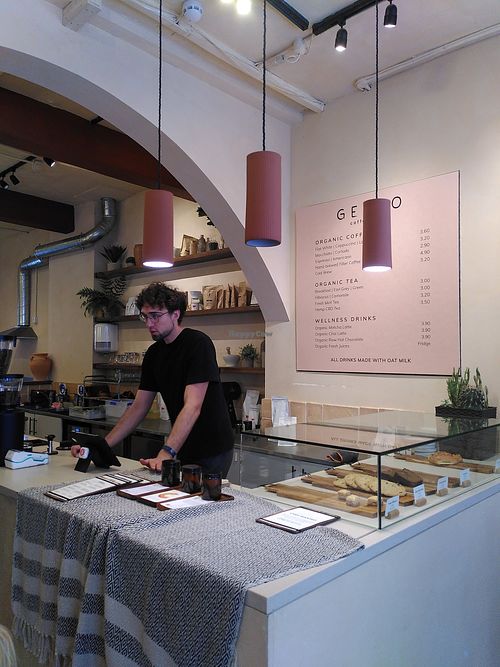  at Gecko Coffeehouse in East London