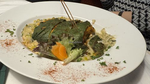 Spinatcrepe (vegetarisch)  at Gasthaus Bad in Furtwangen