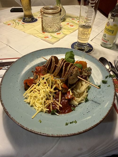 Spaghetti (vegan)  at Gasthaus Bad in Furtwangen