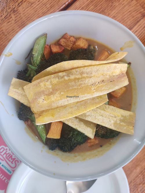 Chickpea curry at O'Kims in Honolulu