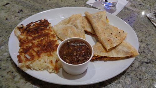Breakfast quesadilla. at America in Las Vegas