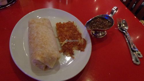 Breakfast burrito. at America in Las Vegas