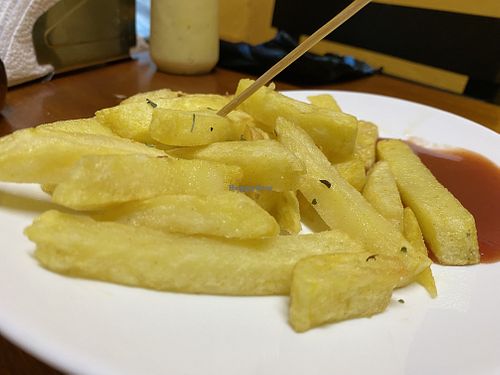 French fries at Burger Stone in Canar