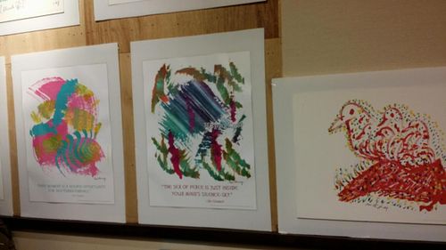 Painting at Sujata in Kyoto