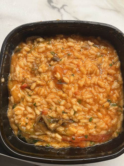 Risotto Ortolano (Made Vegan) at Bennyssimo in Bathgate
