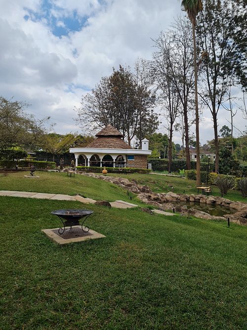 Garden at WAMA Africa in Nairobi