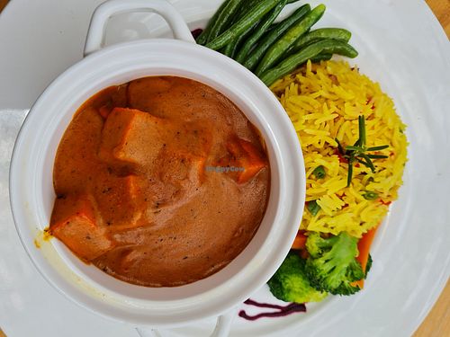 Tofu Tikka Masala at WAMA Africa in Nairobi