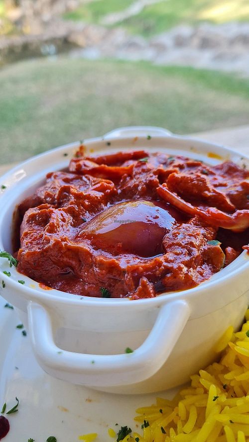 Tofu Tikka Masala at WAMA Africa in Nairobi