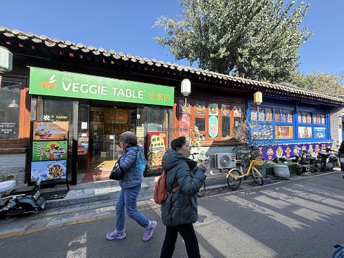   at Chīsù De - Veggie Table in Beijing