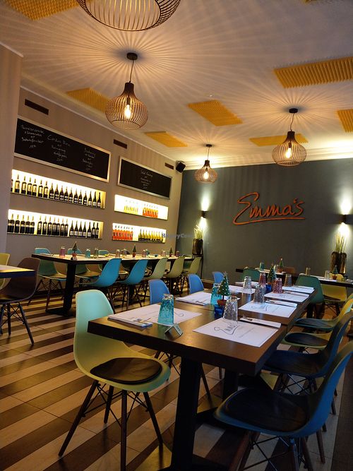 Back of the restaurant at Emma's in Bochum