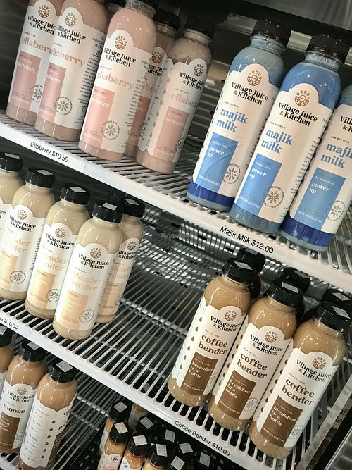 grab n go vegan smoothies  at Village Juice & Kitchen in Harrisonburg