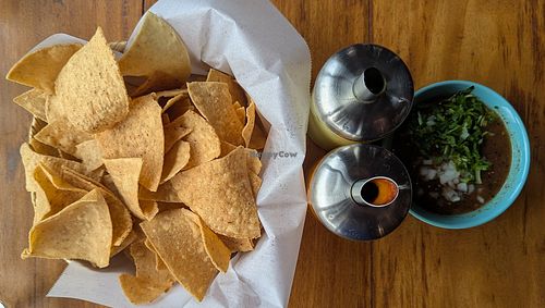 chips and salsa at La Cocina Restaurant in Portland