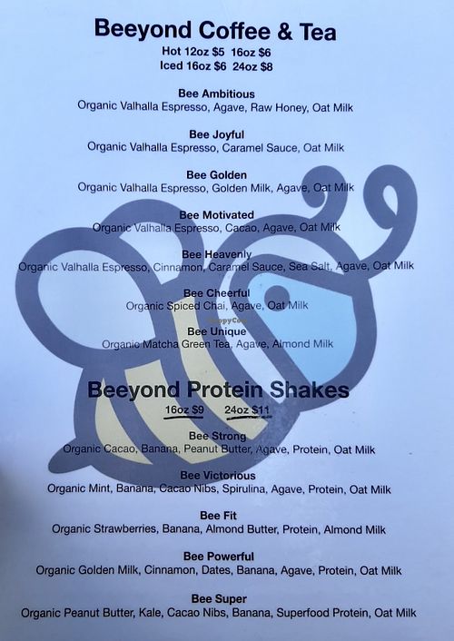 Menu #1 at egghole in Lakewood